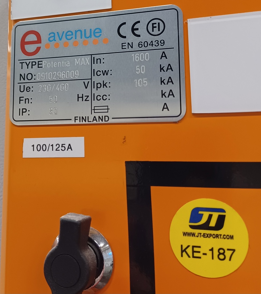 1600A 230_400V Icw 50kA Ipk 105kA Kenttä 01 EAvenue PK2.2C