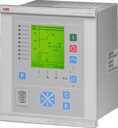 ABB REF 543 feeder terminal