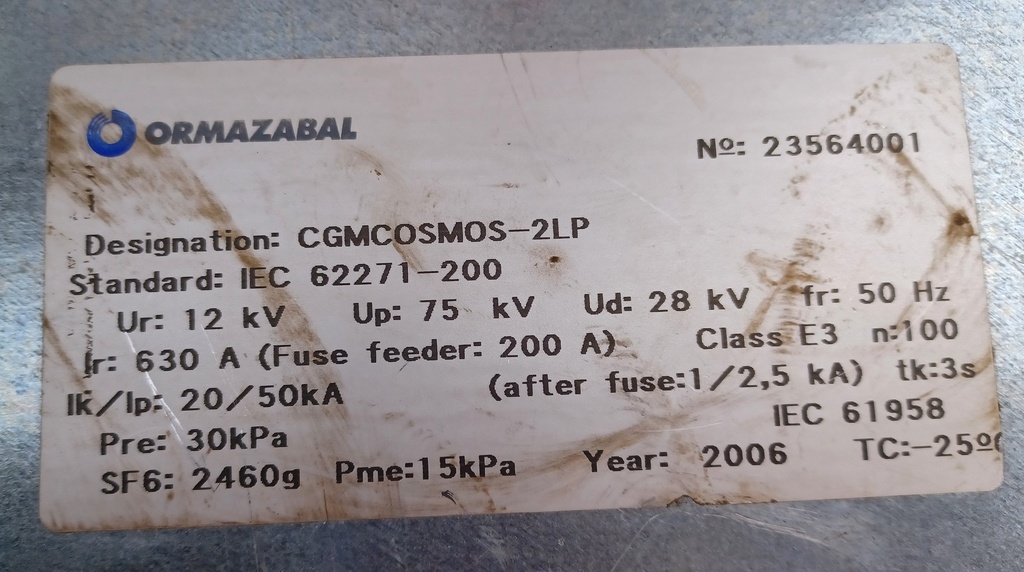 1000kVA 10/0,4kV transformer station