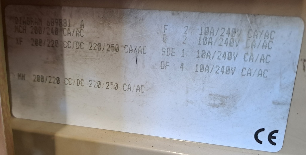 1600A MERLIN GERIN M16 H1