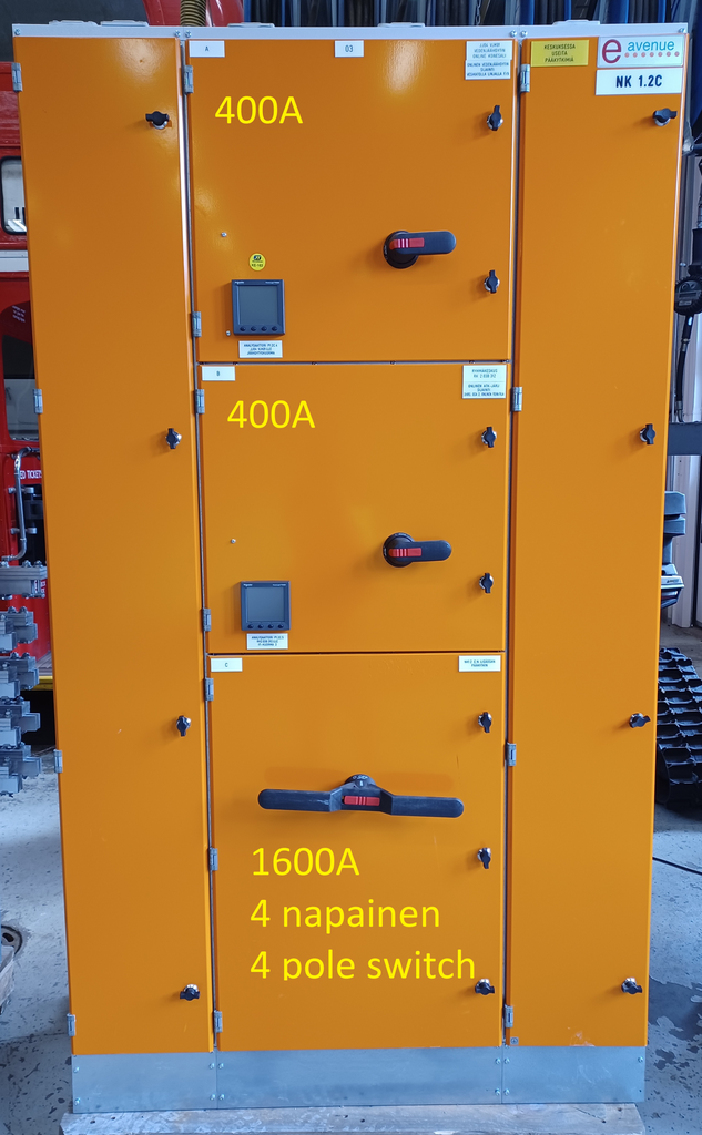 1600A 230_400V Icw 50kA Ipk 105kA panel 03 EAvenue NK1.2C 2/5 low voltage center