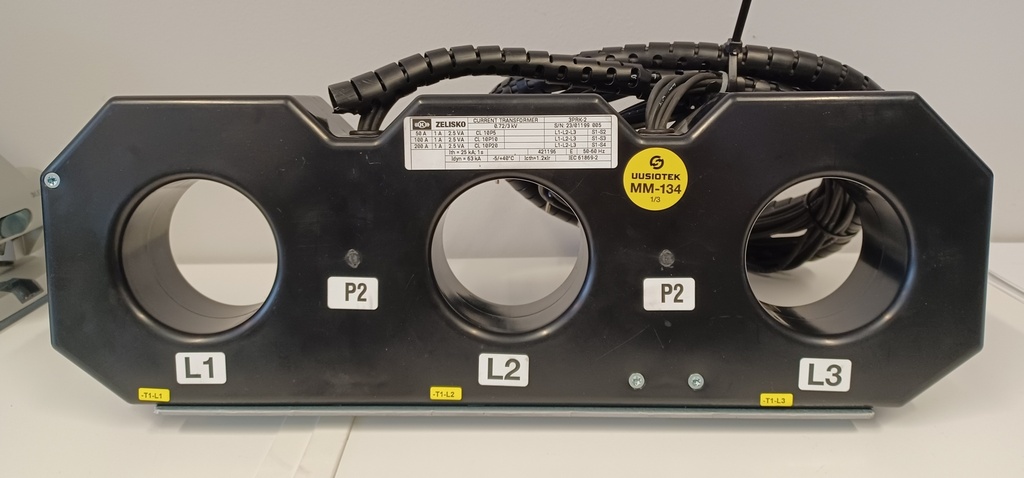 Virtamuuntaja 3-vaih. Zelisko 3PRK-2 50-100-200/1A cl. 10P5