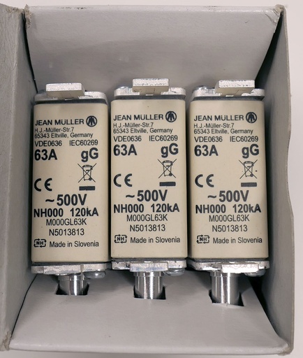 [M000GL63K] 500V 63A gr000 Jean Muller Kahvasulake