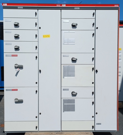 [KE-146] 800A 220V Icw 10kA low voltage center ABB MNS-W (8EA) fields 01-04