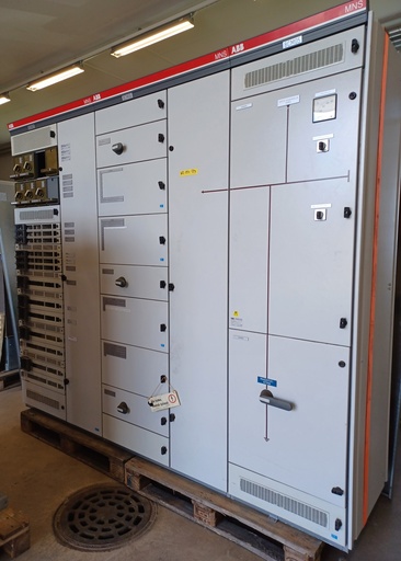[KE-154] 3150A 400V Icw 50kA low voltage center ABB MNS-W (8CM) fields 05-11