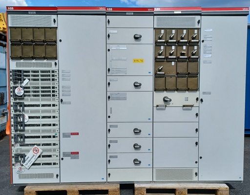 [KE-152_2/2] 630A 400V Icw 25kA low voltage center ABB MNS-W (8FV) fields 04-06