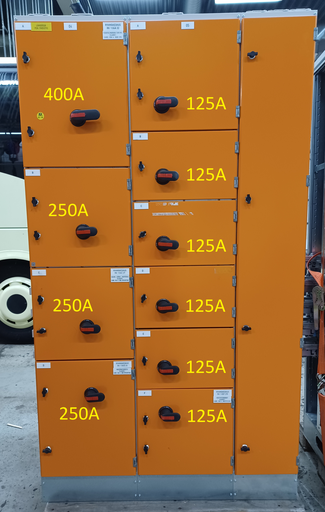 [KE-168] 1600A 230_400V Icw 50kA Ipk 105kA panels EAvenue NK1.1C 2/5 low voltage center