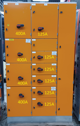 [KE-169] 1600A 230_400V Icw 50kA Ipk 105kA panels 06-07 EAvenue NK1.1C 3/5 low voltage center