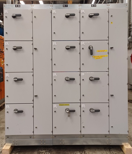 [KE-201] 2000A 400_230V Icw 65kA Ipk 143 kA ABB KK0.2 fields 06-08 low voltage center