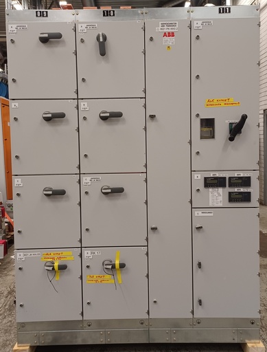 [KE-203] 2000A 400_230V Icw 65kA Ipk 143 kA ABB KK0.2 fields 09-11 low voltage center