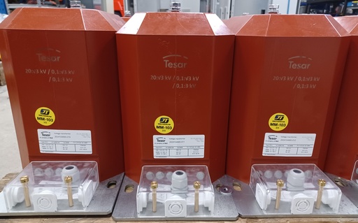 [MM-103] Voltage transformer Tesar FD11 20000:V3/100:V3/100:3 25VA cl 0,2; 50VA