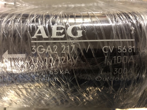 [KJS6] 12 kV-100A AEG medium voltage fuse