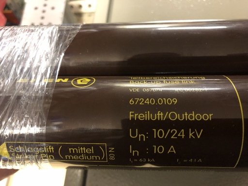 [KJS13] 24 kV-10A EFEN medium voltage fuse