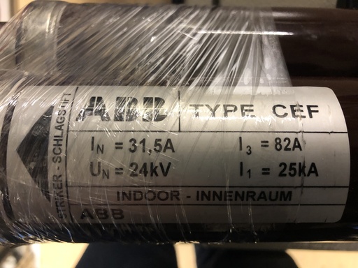 [KJS19] 24 kV-31,5A ABB medium voltage fuse