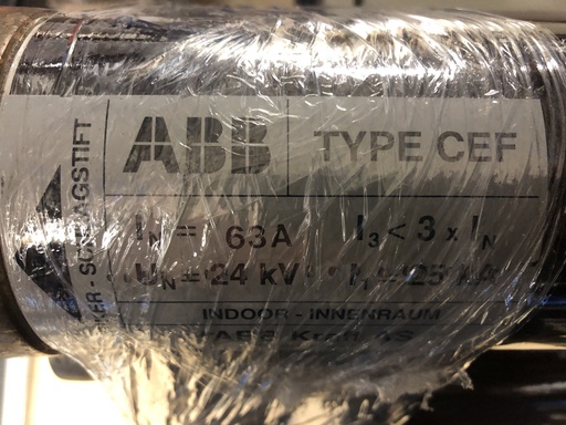 [KJS22] 24 kV-63A ABB medium voltage fuse