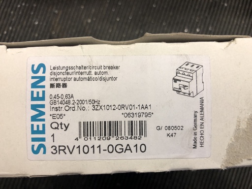 [3RV1011-OGA10] Siemens 3RV1011-OGA10 protective switch 0,45-0,63A
