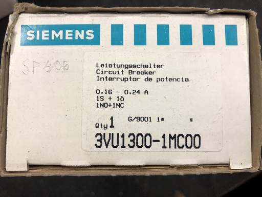 [3VU1300-1MC00] Siemens 3VU1300-1MC00 protective switch 0,16-0,24A