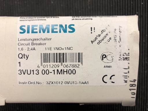 [3VU1300-1MH00] Siemens 3VU1300-1MH00 protective switch 1,6-2,4A