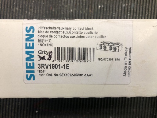 [3RV1901-1E] Siemens 33RV1901-1E auxiliary switch